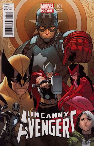 Uncanny Avengers #1 Cover P Variant Sara Pichelli Cover