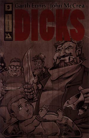 Dicks Color Edition #9 Cover C Incentive Classic Black & White Cover