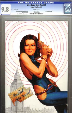 Steed And Mrs Peel Vol 2 #0 Incentive Joseph Michael Linsner Virgin Variant Cover CGC 9.8