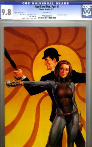 Steed And Mrs Peel Vol 2 #1 Incentive Joseph Michael Linsner Virgin Variant Cover CGC 9.8