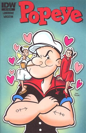 Popeye Vol 3 #6 Incentive Dan Parent Variant Cover