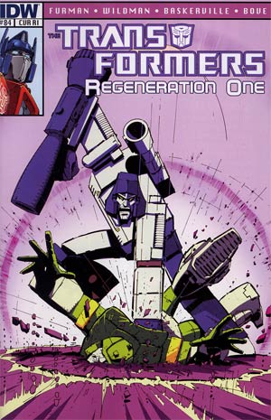 Transformers Regeneration One #84 Incentive Geoff Senior Variant Cover