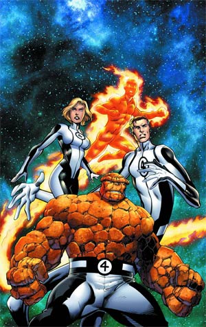 Fantastic Four By Mark Bagley Poster