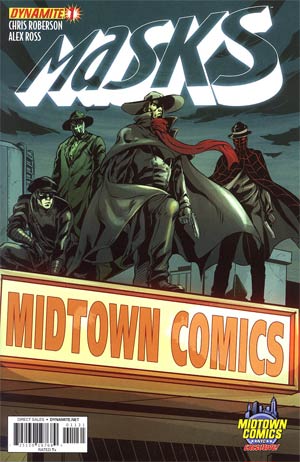 Masks #1 Midtown Exclusive Comic Shop Heroic Cover