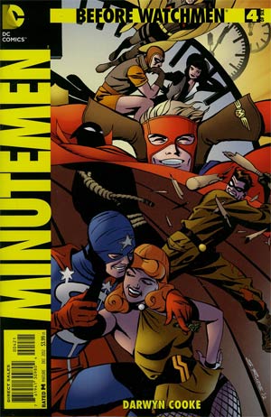 Before Watchmen Minutemen #4 Cover B Incentive Steve Rude Variant Cover