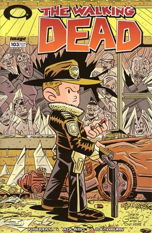 Walking Dead #103 Cover B Variant Chris Giarrusso Cover