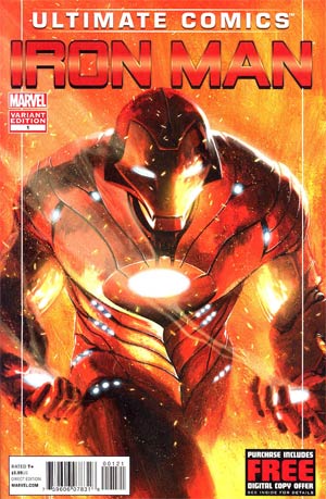 Ultimate Comics Iron Man #1 Incentive Gabriele Dell Otto Variant Cover
