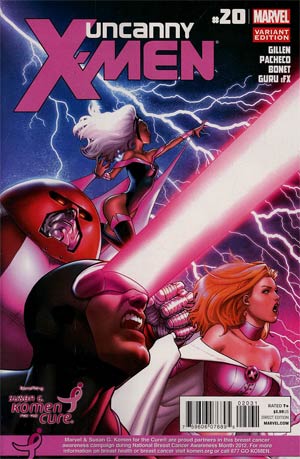 Uncanny X-Men Vol 2 #20 Cover C Variant Susan Komen Cover