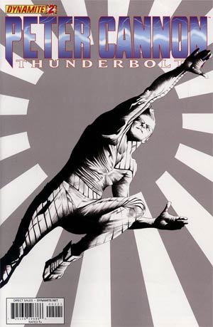 Peter Cannon Thunderbolt Vol 2 #2 Incentive Jae Lee Black & White Cover