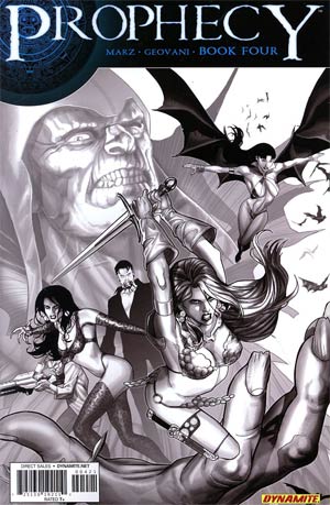 Prophecy #4 Incentive Paul Renaud Black & White Cover