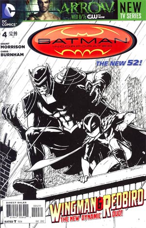 Batman Incorporated Vol 2  #4 Cover B Incentive Chris Burnham Sketch Cover