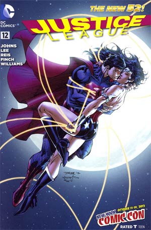 Justice League Vol 2 #12 NYCC 2012 Exclusive Cover