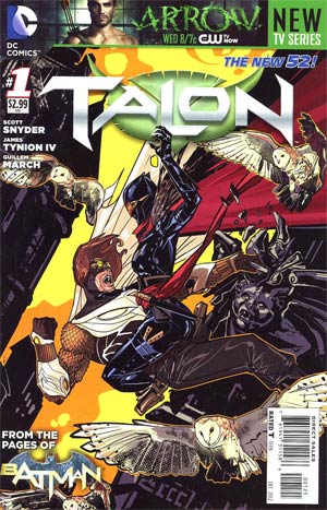 Talon #1 Cover B Incentive Trevor McCarthy Variant Cover