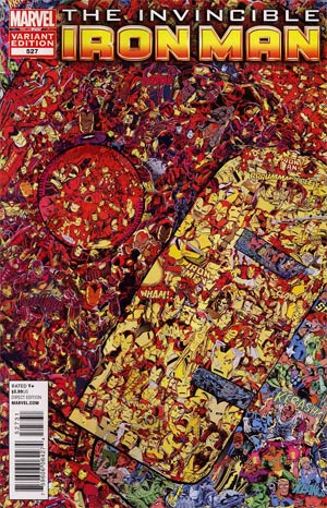 Invincible Iron Man #527 Cover C Incentive Collage Variant Cover