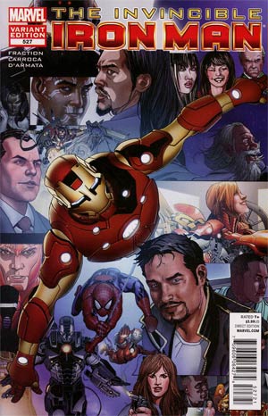 Invincible Iron Man #527 Cover B Variant Final Issue Cover