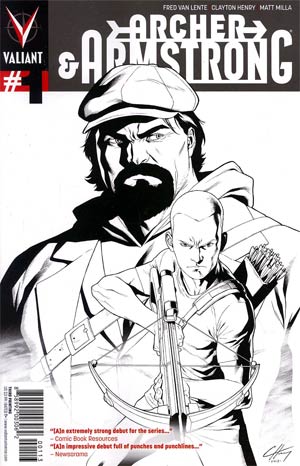 Archer & Armstrong Vol 2 #1 Cover I 3rd Ptg