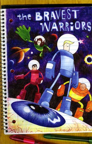 Bravest Warriors #1 Incentive Jim Rugg Variant Cover
