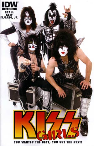 KISS Vol 2 #5 Cover D Incentive KISS Photo Variant Cover