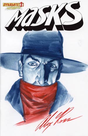 Masks #1 Incentive Alex Ross Hand-Painted Cover - Shadow