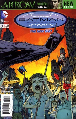 Batman Incorporated Vol 2 #7 Cover A Regular Chris Burnham Cover