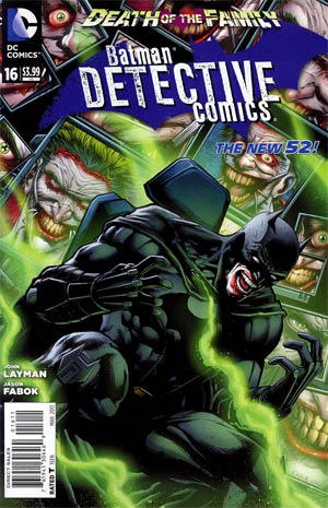 Detective Comics Vol 2 #16 Regular Jason Fabok Cover (Death Of The Family Tie-In)