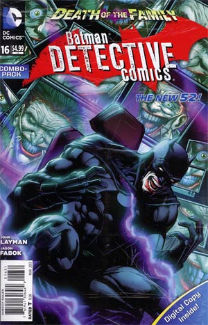 Detective Comics Vol 2 #16 Cover C Combo Pack With Polybag (Death Of The Family Tie-In)