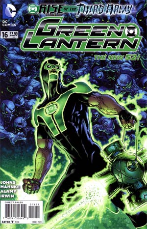 Green Lantern Vol 5 #16 Cover A Regular Doug Mahnke Cover (Rise Of The Third Army Tie-In)