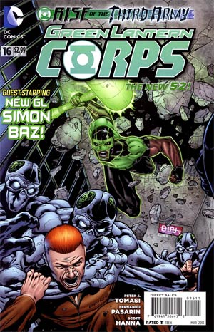 Green Lantern Corps Vol 3 #16 Cover A Regular Cafu Cover (Rise Of The Third Army Tie-In)