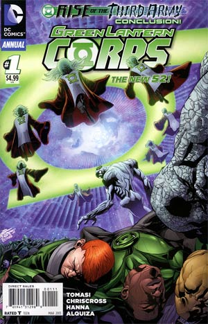 Green Lantern Corps Vol 3 Annual #1 (Rise Of The Third Army Tie-In)