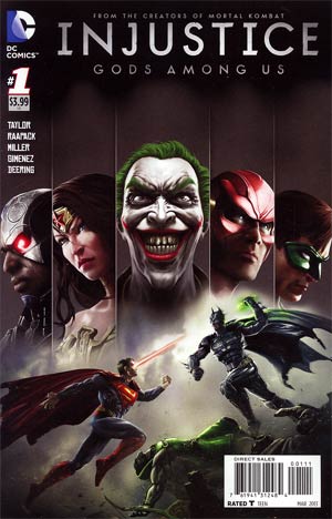 Injustice Gods Among Us #1 1st Ptg Regular Jheremy Raapack Cover