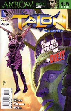 Talon #4 Cover A Regular Guillem March Cover