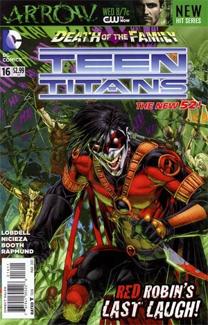 Teen Titans Vol 4 #16 Regular Brett Booth Cover (Death Of The Family Tie-In)