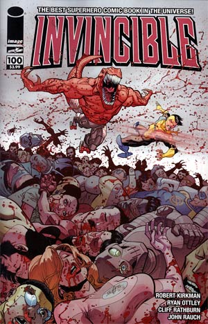 Invincible #100 Cover G 1st Ptg Ryan Ottley Wraparound