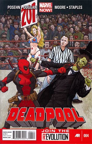 Deadpool Vol 4 #4 1st Ptg Regular Geof Darrow Cover