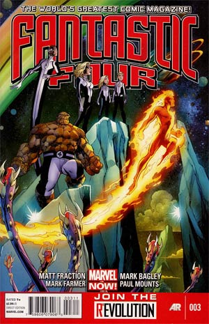Fantastic Four Vol 4 #3 Cover A 1st Ptg Regular Mark Bagley Cover