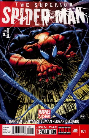 Superior Spider-Man #1 Cover A 1st Ptg Regular Ryan Stegman Cover