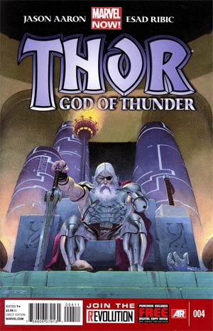 Thor God Of Thunder #4 Cover A 1st Ptg Regular Esad Ribic Cover