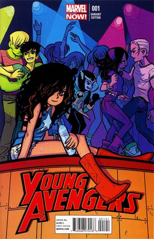 Young Avengers Vol 2 #1 Cover D Variant Bryan Lee O Malley Cover