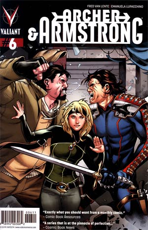 Archer & Armstrong Vol 2 #6 Regular Emanuela Lupacchino Cover