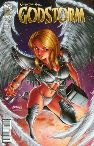 Grimm Fairy Tales Presents Godstorm #4 Cover A Jimbo Salgado