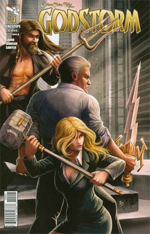 Grimm Fairy Tales Presents Godstorm #4 Cover B Douglas Sirois