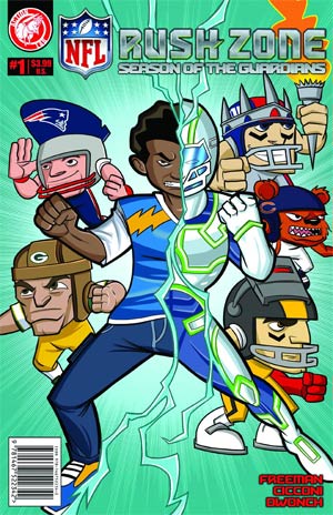 NFL Rush Zone Season Of The Guardians #1 32-Team Variant Cover Pack
