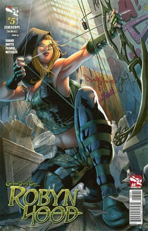 Grimm Fairy Tales Presents Robyn Hood #5 Cover A Pasquale Qualano