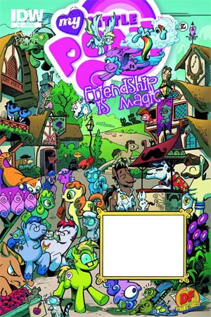 My Little Pony Friendship Is Magic #1 DF Exclusive Variant Cover Signed By Katie Cook