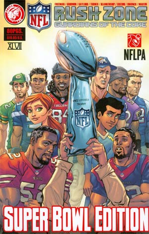 NFL Rush Zone Guardians Of The Core Vol 1 Super Bowl Edition TP