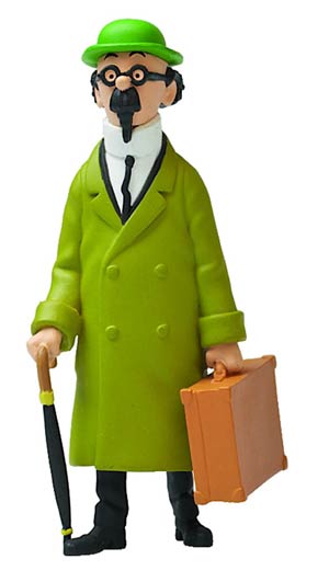 Tintin Series 8cm PVC Figurine - Calculus From Calculus Affair