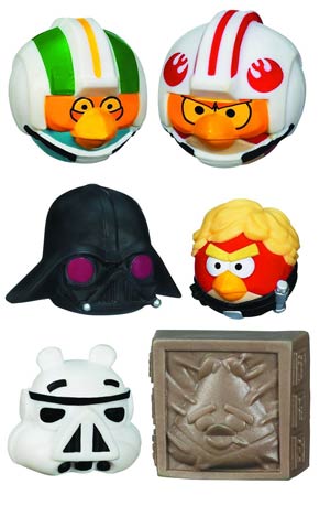 Star Wars Angry Birds Blind Mystery Box Display