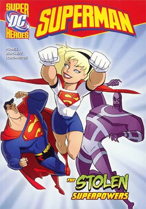 DC Super Heroes Superman Stolen Superpowers Young Readers Novel TP