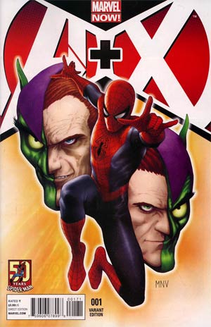 A Plus X #1 Cover C Variant Amazing Spider-Man 50th Anniversary Cover