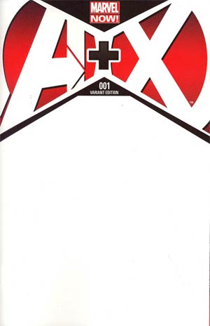 A Plus X #1 Cover B Variant Blank Cover